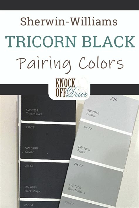7 Best Black Paint Colors By Sherwin Williams Artofit