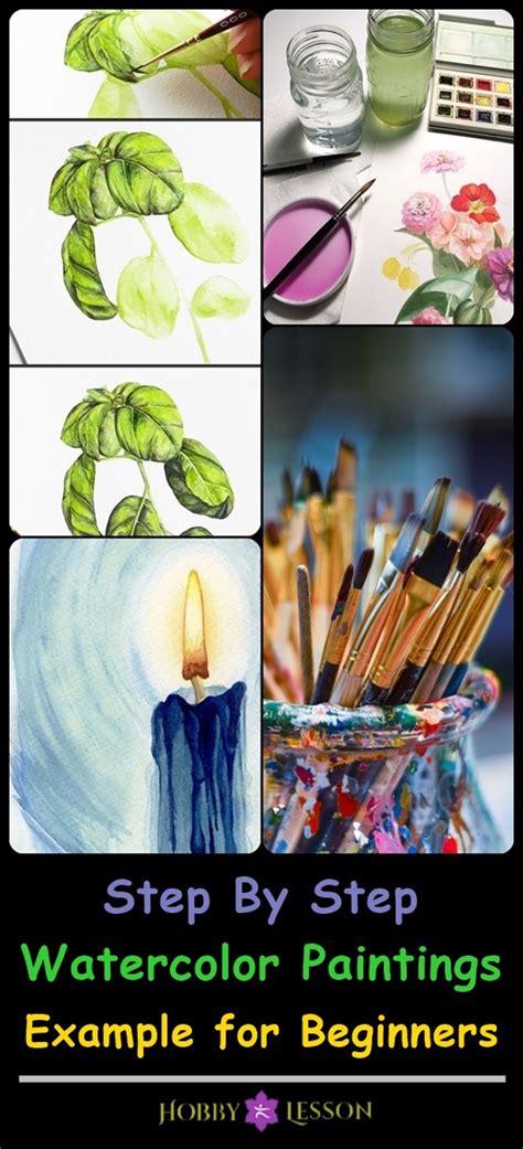 25 Step By Step Easy Watercolor Paintings Example For Beginners