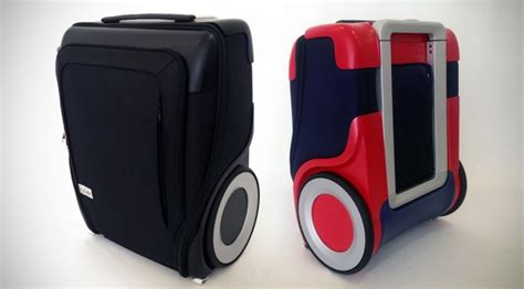 G Ro Carry On Luggage Goes All Terrain With Enormous Wheels Shouts