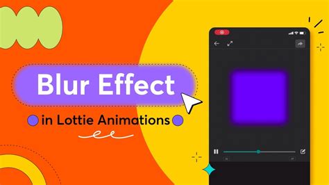 Tutorial On How To Add Blur Effect To Lottie Animations In Adobe After Effects Youtube