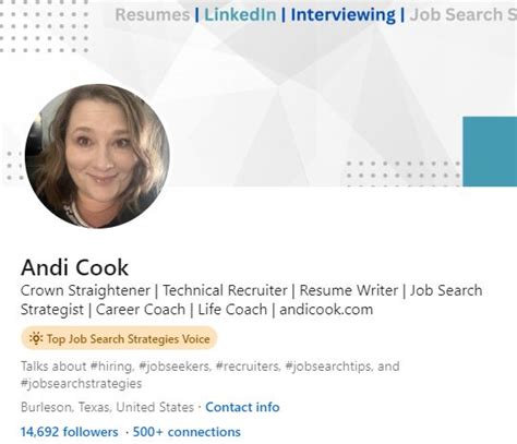 Andi Cook On Linkedin Jobsearchstrategies Jobseekertips 44 Comments