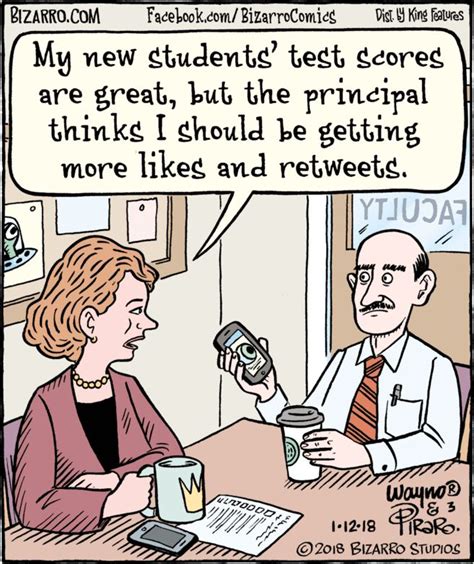 Bizarro Teacher Comics Teacher Humor Comics