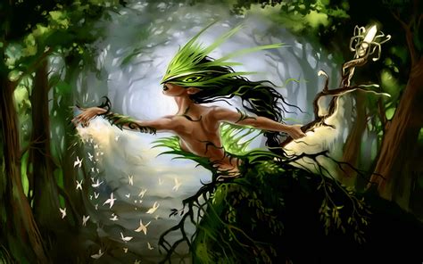 Art Artwork Fantasy Magical Forest Original Magic Creature