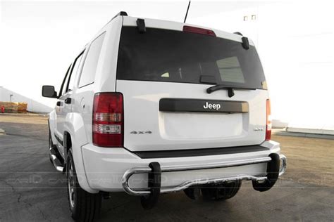 Steelcraft® Jeep Liberty 2008 2013 Double Tube Stainless Steel Rear
