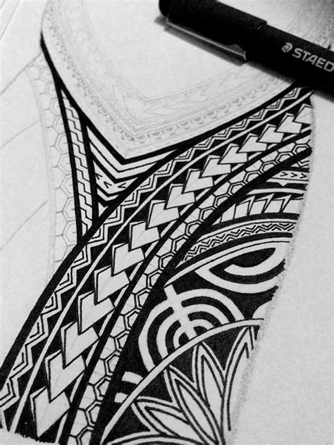 Polynesian Half Sleeve Tattoo Design On Behance Tattoo Sleeve Designs