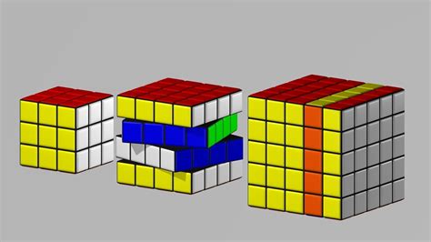 Rubiks Cubes 3d Model Cgtrader