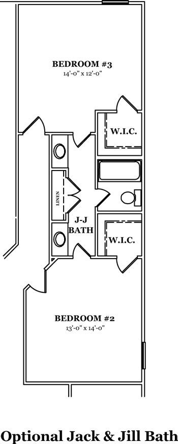 Jack Jill Bathroom Floor Plans Floor Roma