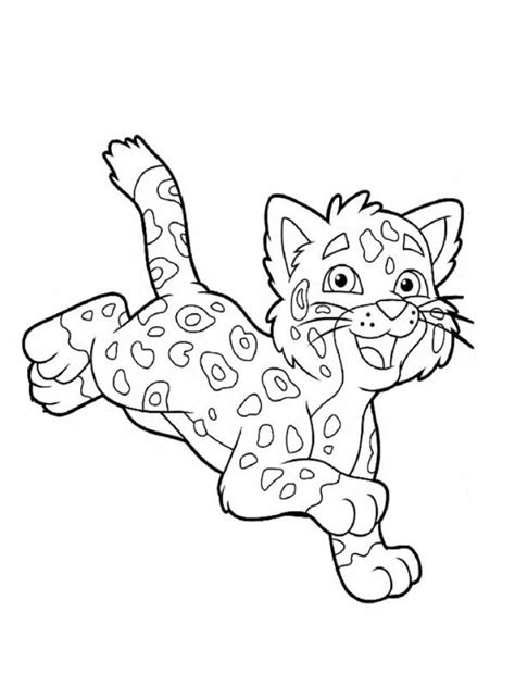 Get This Cute Baby Cheetah Coloring Pages Yat4m