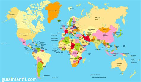 Espanha Mapa Mundi Mapamundi Mapas Del Mundo Y Mucho Más
