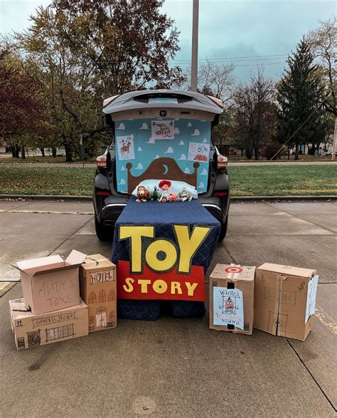 toy story trunk or treat trunk or treat truck or treat toy story halloween