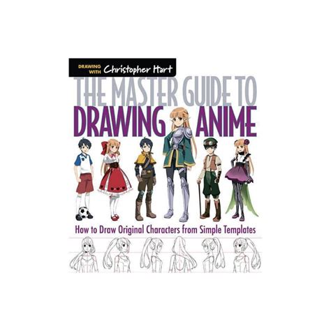 Repop Gifts The Master Guide To Drawing Anime How To Draw Original Characters From Simple