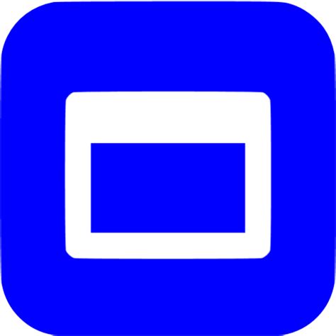 Blue Maximize Window Icon Free Blue Window Icons