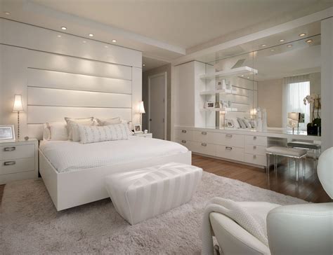 Fold back colored duvets to expose solid white or pastel sheets. Luxury All White Bedroom Decorating Ideas Amazing ...