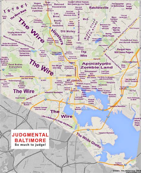 Baltimore Has 250 Neighborhoods And This Six Year Old Map Is Still
