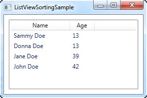 ListView Sorting The Complete WPF Tutorial Hot Sex Picture