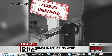 Hoover Police Use Social Media And Security Camera Images To Identify Suspect In Car Burglaries