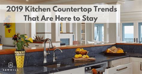 Quartz now comes in many colors, patterns, and finishing techniques that mimic's the look of natural stone. 2019 Kitchen Countertop Trends That Are Here to Stay ...