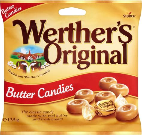 Werthers Original Traditional Butter Candies In Bag 135 G