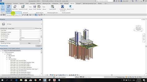 How To Export From Revit To Navisworks Youtube