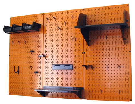 Metal Pegboard Standard Tool Storage Set 4ft Garage Organizer Wall