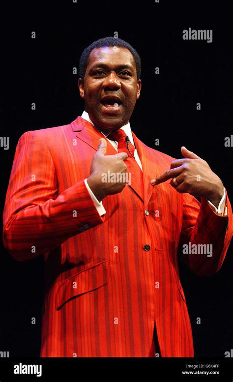 Comedian Lenny Henry During A Photocall For His New One Man Show And