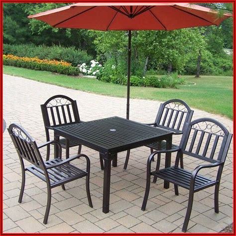 5 Piece Wrought Iron Patio Furniture Patios Home Decorating Ideas