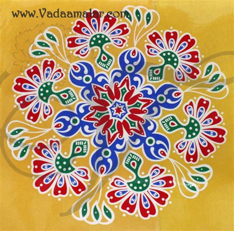 Kolams Strips Traditional Artistic Designs In South India Buy
