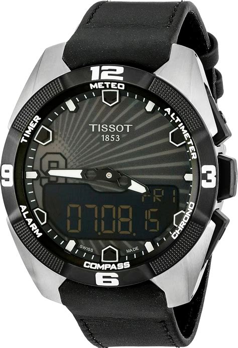 Tissot Mens T0914204606100 T Touch Expert Black Dial