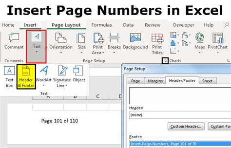 Excel Page Numbers Continue Across Worksheets