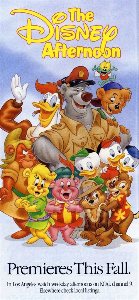 The Disney Afternoon Retro Disney Disney Posters Disney Films
