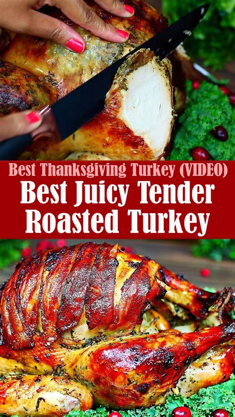 Best Juicy Tender Roasted Turkey Recipe With VIDEO Reserveamana