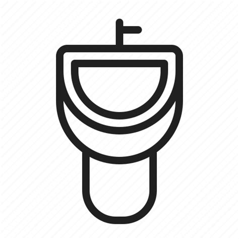 Bathroom Pissoir Toilet Urinal Icon Download On Iconfinder