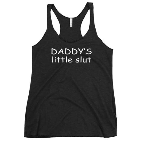 Daddy S Little Slut Submissive Shirt Sub Shirt Bdsm Etsy