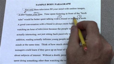 How To Write A Body Paragraph For An Argument Essay How To Write A 5 Paragraph