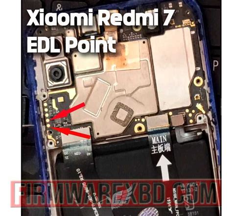 Xiaomi Redmi 7 Edl Point Test Point Reboot To Edl 9008 Mod
