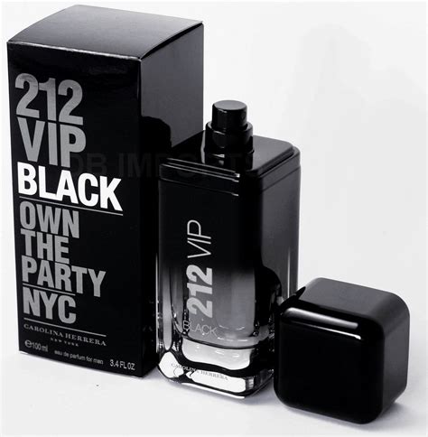 Perfume Carolina Herrera 212 Vip Black Hombre 100 Ml Oz Perfumeshop