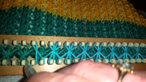 Star Stitch On A Long Knitting Loom Rake Loom Knitting Projects