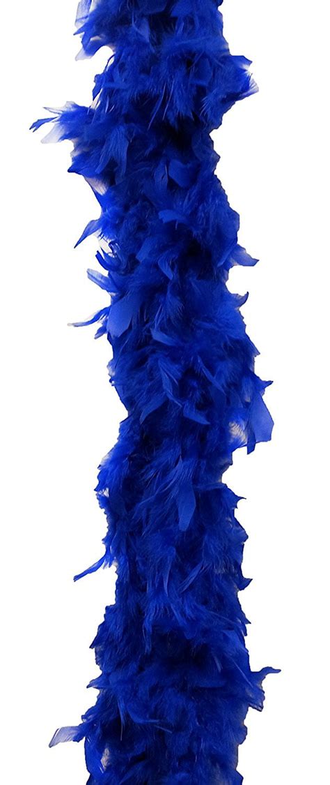 Dark Blue Glamorous Feather Boa 55 Gram Feather Boa By Forum Novelties