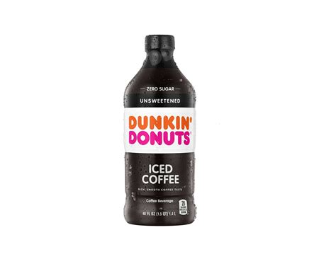 Dunkin Introduces New Unsweetened Multi Serve Iced Coffee