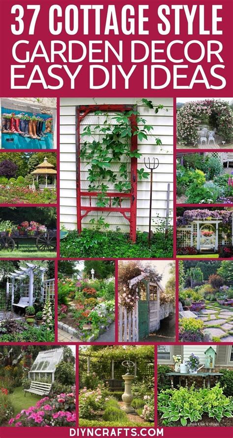 Recreate These Cottage Style Garden Decor Ideas To Add Whimsical Style