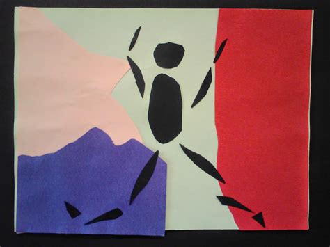 Henri Matisse Painting With Scissors Painting Inspired