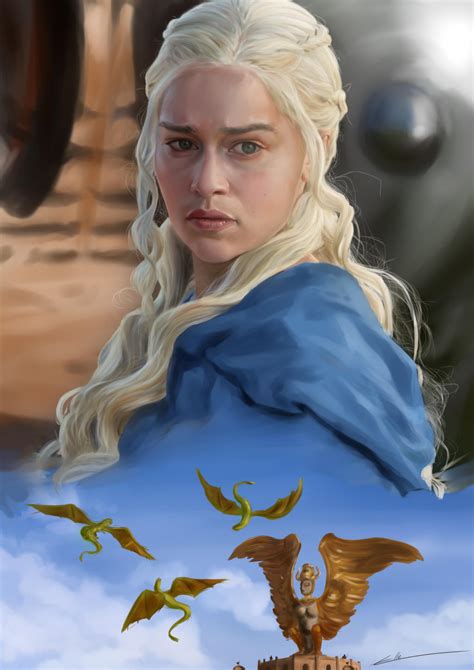 Daenerys Targaryen By Elledrawsandstuff On Deviantart