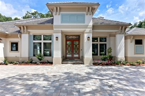 Cook Transitional Exterior Tampa By Emcy Interior Design