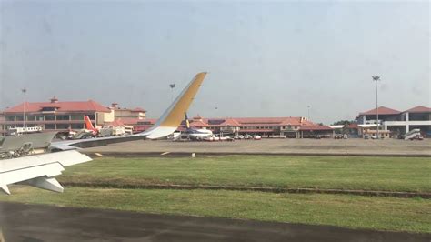Flight Take Off From Kochi International Airport Youtube