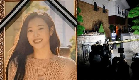 sulli muerte revelan resultados de autopsia de la idol kpop choi jin ri suicidio f x k