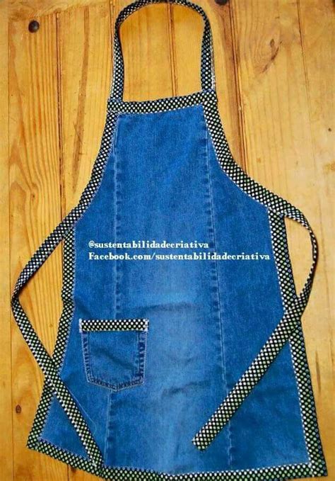 From Old Jeans Nice Denim Apron Jean Apron Apron Sewing Pattern