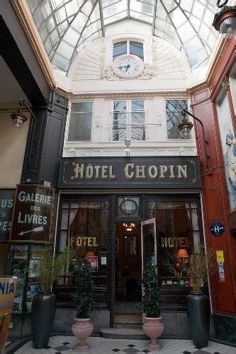 The Hotel Chopin At The Passage Jouffroy In Paris France Hotel