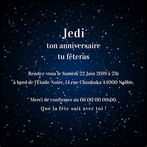Carte pliable joyeux anniversaire avec le personnage de yoda et le message ton anniversaire c'est. 15 Bonnes Idées Pour Une Fête d'Anniversaire Star Wars ...