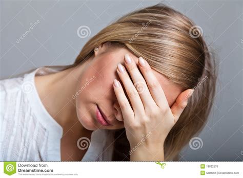 Depressed Woman Stock Photo Image Of Issues Anxiety 18822576