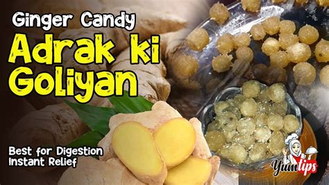 Many women and their partners who can not get a child for a long time are advised to use tea with ginger, candied and. Homemade Adrak Ki Goliyan Recipe | Ginger Candy Recipe ...